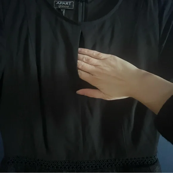 Black lace dress Size 4 - Picture 6 of 11